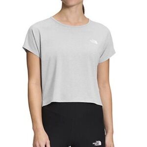 The North Face Women's Light Gray Crop Top